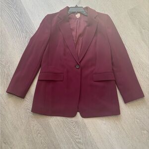 Boss Deep Burgundy Women's Blazer